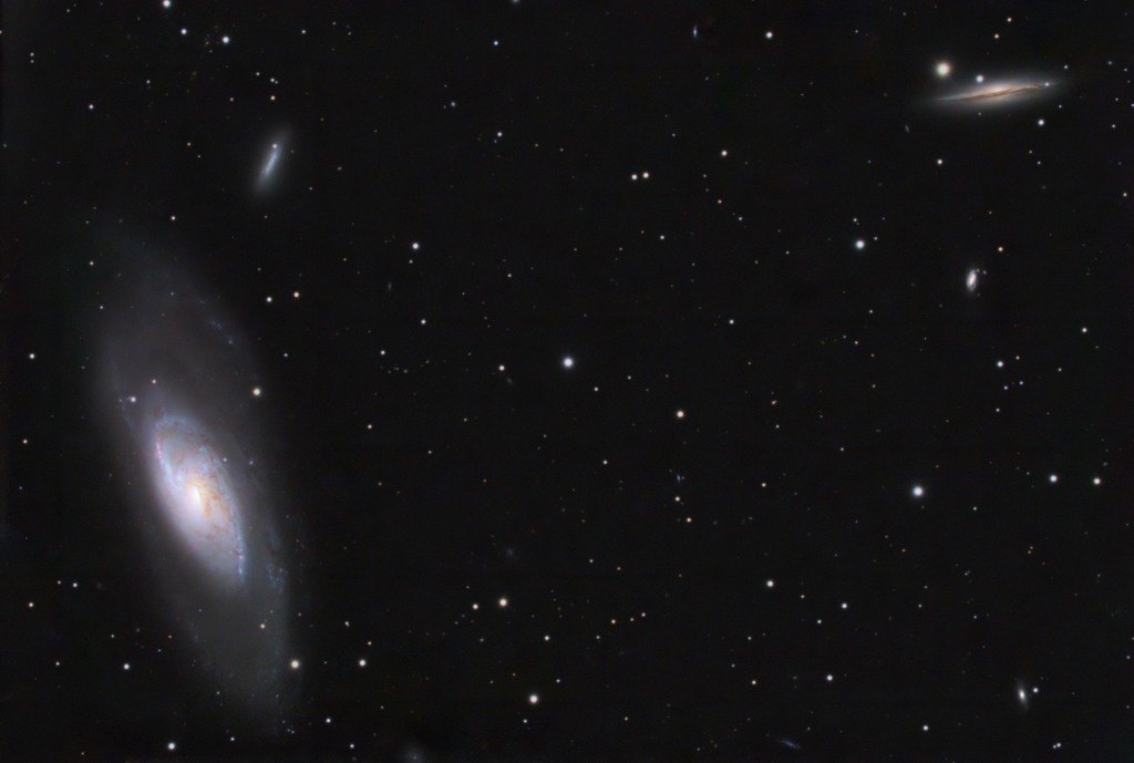 M106 – NGC 4248 ve NGC 4217
